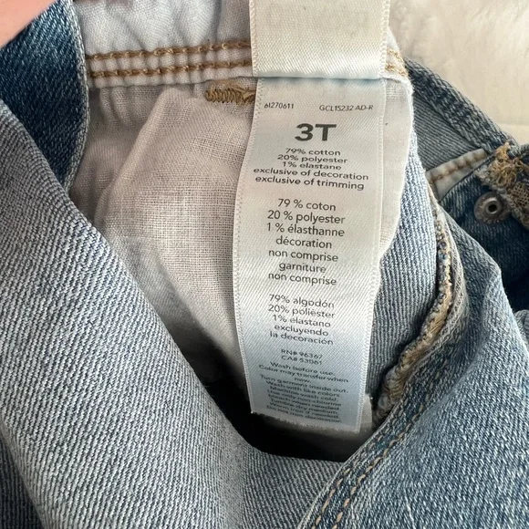 OshKosh Bgosh Girl Overalls with Floral - Picture 5 of 5